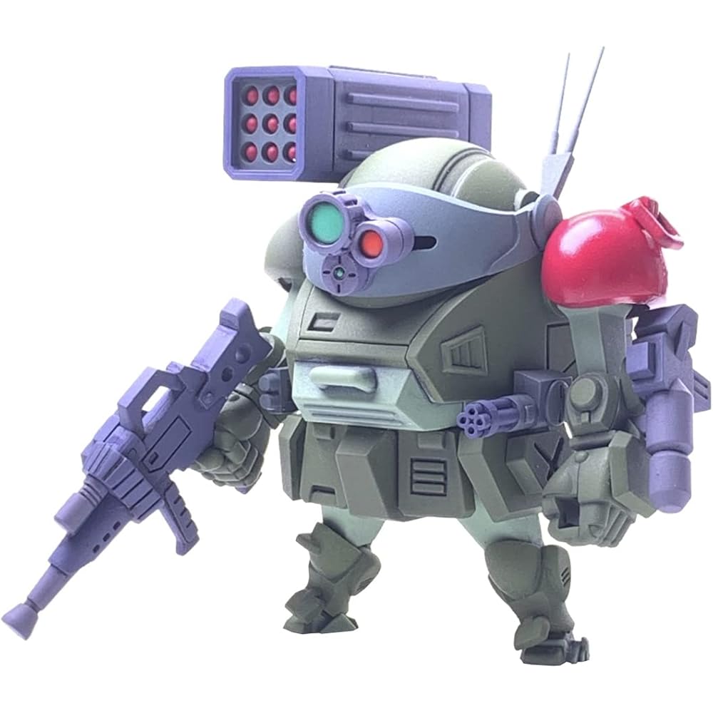 

M.I.Molde ChoiPura Series Scopedog Red Shoulder Custom Plastic Model 45mm Non-Scale Collectible Figure