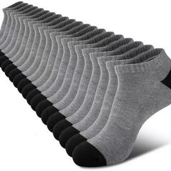 Spring-Summer Breathable Anti-Odor Cotton Ankle Socks for Men & Women