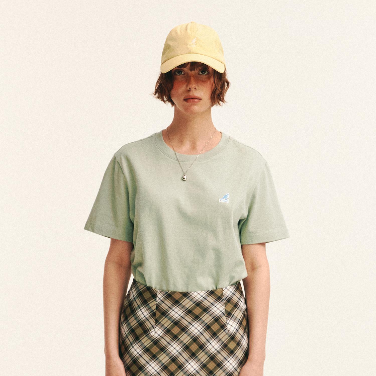 Kangol Women S Leaf T-Shirt 2793 Mint Mint/M
