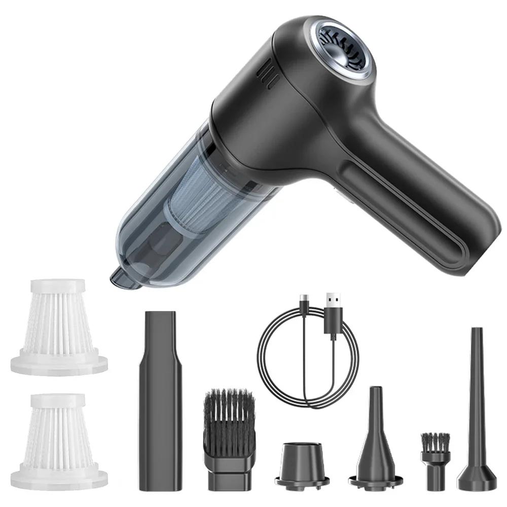 Car Vacuum Cleaner Wireless Portable Vacuum Cleaner For Car 95000PA High Power Mini Handheld Car Vacuum Cleaner Blower 2 In 1