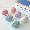 1 Pcs DIY Scallop Candle Mould Handmade Candle Mold Aroma Candle Mold Three-dimensional Scallop Shell Acrylic Mold
