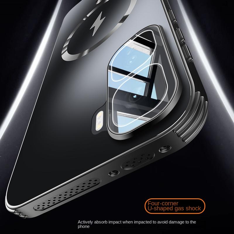 For Magsafe Case for VIVO IQOO Neo 10 Pro Matte Frosted Shockproof Lens Protection Film Back Cover for IQOO 13 12 Pro S20 Cases