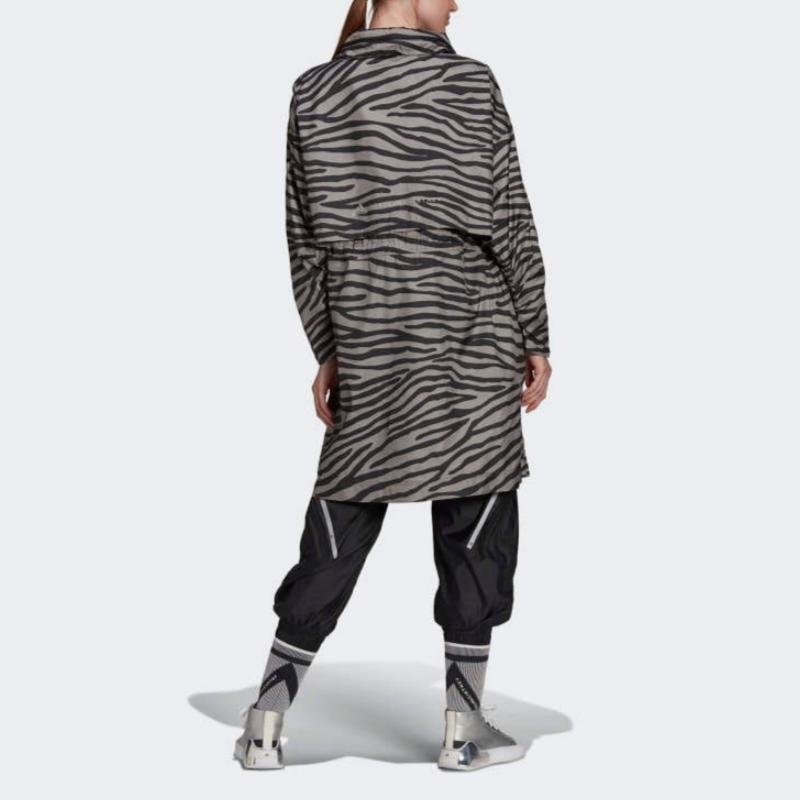 adidas Stella McCartney Hooded Fashion Comfortable Parka Women Outerwear Dove-Gray GU1609
