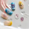 Nail Decoration Set Silicone Embossing Mould for Handmade Press Flower Bowknot Accent Crafting Supplies