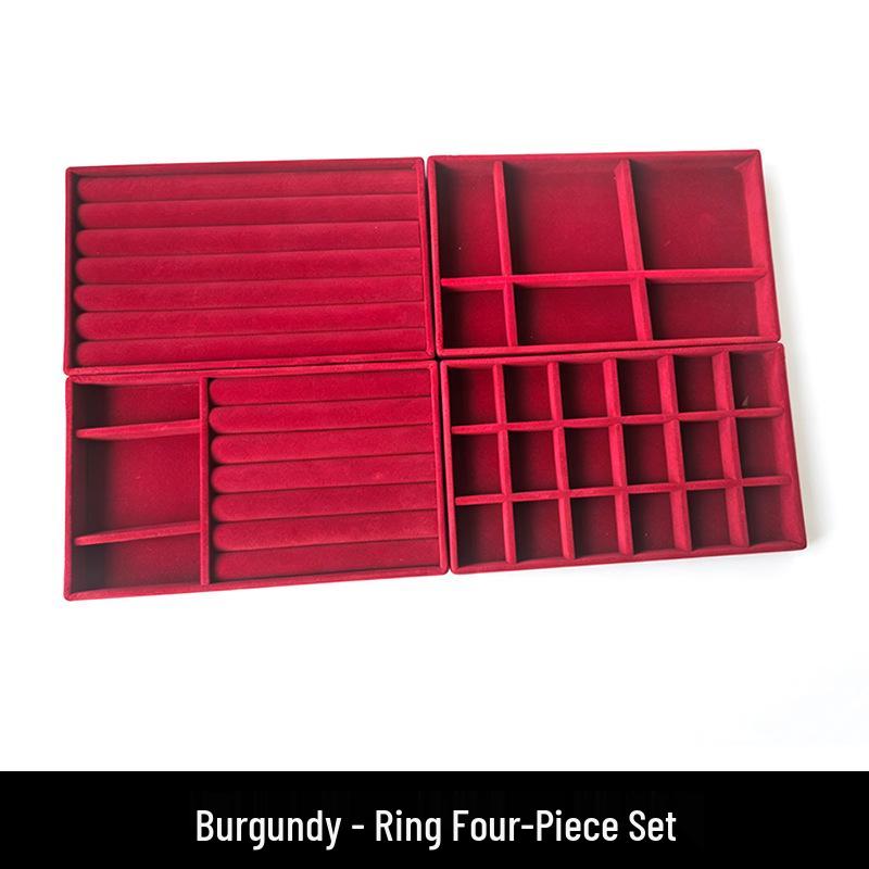 Schmuckaufbewahrungsbox & Schreibtisch-Organizer für Make-up, Ohrringe, Armbänder, Ringe