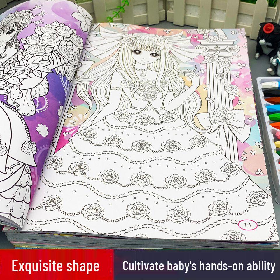 Princess Coloring Book: Creative Art for Girls Ages 2-6