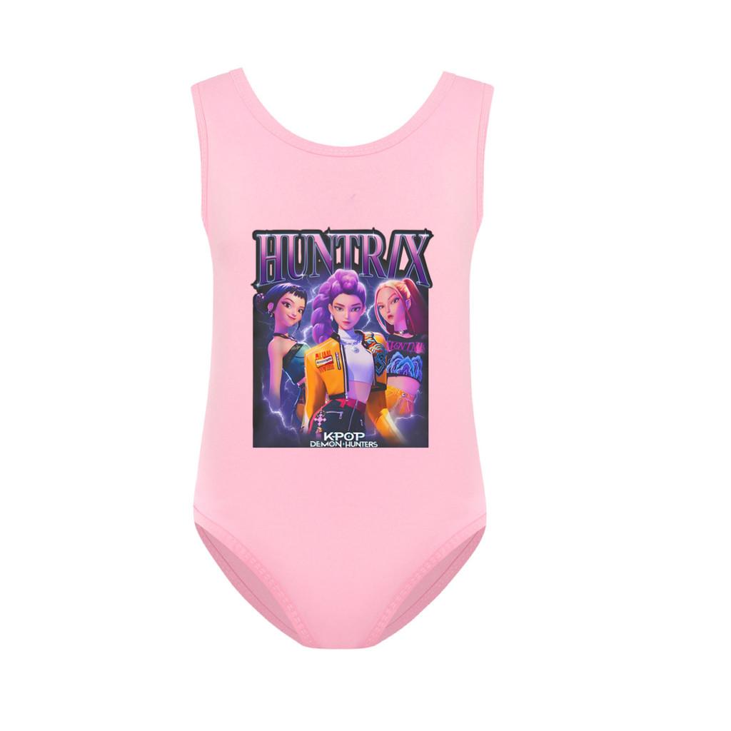 5029 Kids Girls Rumi Mira Zoey Print Swimsuit Swimming One-piece Bodysuit Swimwear