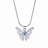 Butterfly Necklace Korean Style Butterflies Snake Bone Chain Statement Jewelry