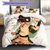 Toph Beifong  Pattern Bedding Quilt Set  Home Decoration  Gift (1 * duvet cover + 2 * pillowcase  without core)