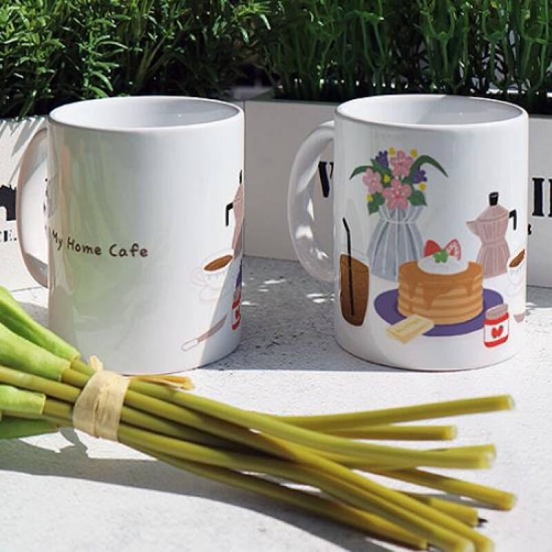 eh202-Design Mug 2p-My Home Cafe