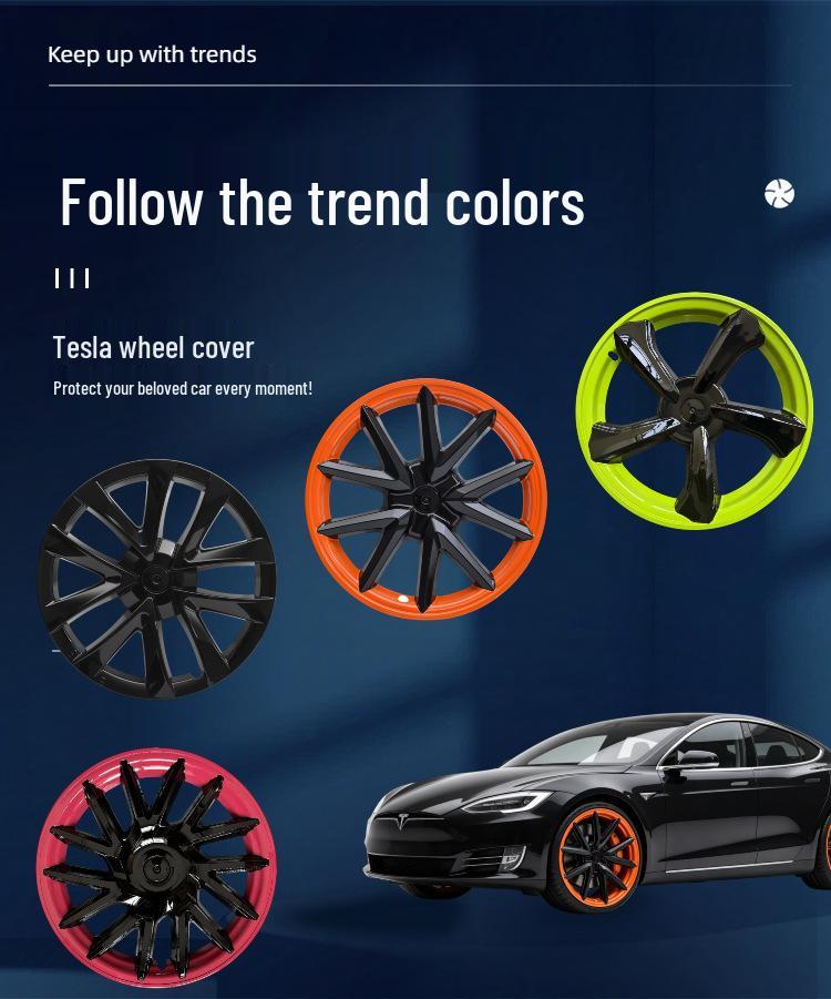 19-inch Anti-Scratch Wheel Covers for Tesla Model Y Sport