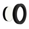 Insulation Rings Foam Speaker Enhancers Kit, Black, 6.5inch Car Speaker Low Door Liner Soundproofing Cotton Pad
