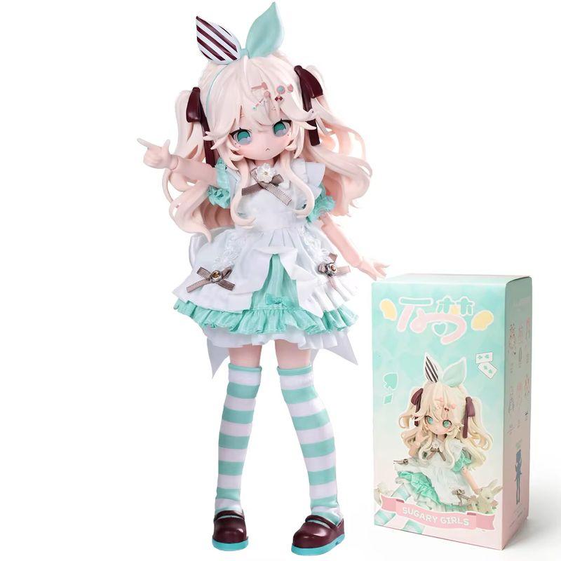 New First Batch Wanmeng Dessert Party 1/8 Mjd Blind Box Movable Doll Action Figure Trendy Toy Ornament Figure Cute Girl Gift
