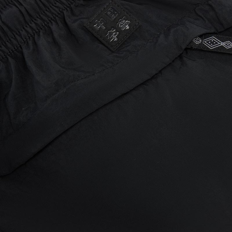 Li Ning All Things Have Spirit Series Sports Shorts Unisex shorts Black AKSW187-3