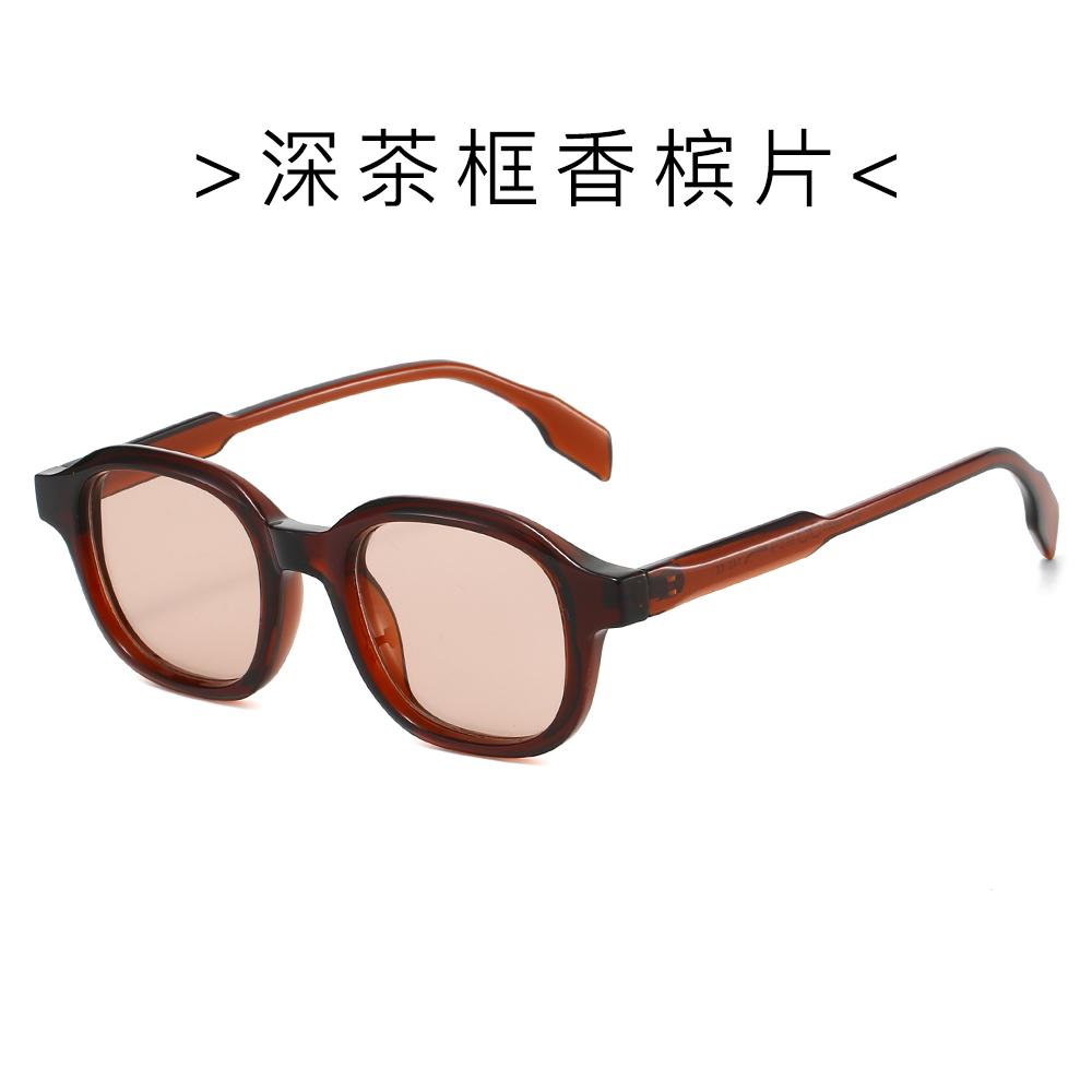 New Style Oval Sunglasses, Retro Minimalist Versatile Fashion Shades Ideal for Outdoor Sports