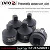 YATO Pneumatic Reducer: Air Gun Joint 3/4" To 1" To 1/2" Adapter