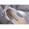 Autumn new style Korean-style girls' small/medium/large children's pearl princess leather flat shoes, dance performance shoes