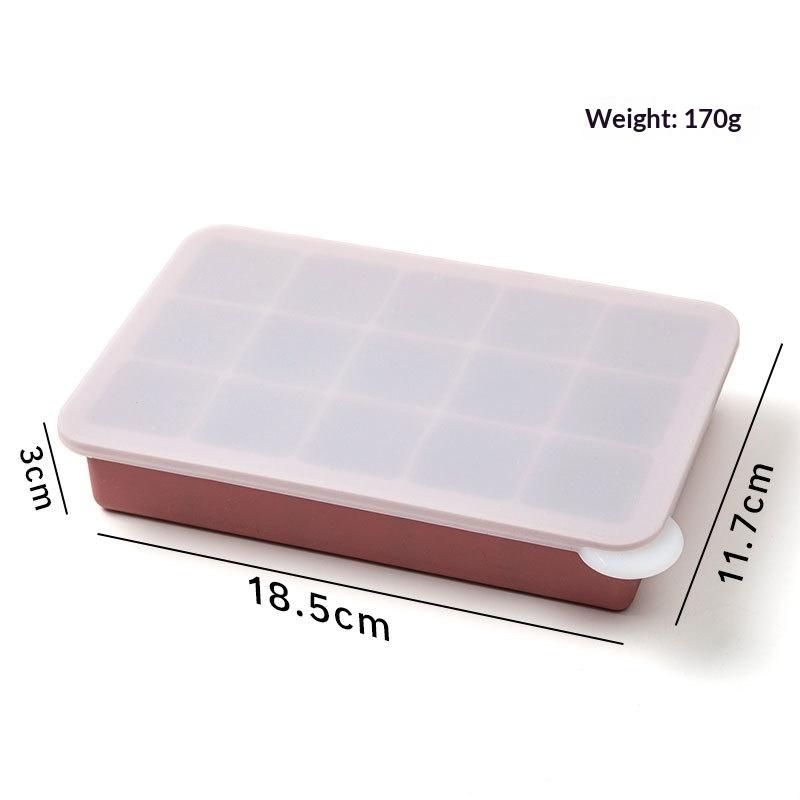 Food Grade Silicone Ice Tray 4/6 Grid Large Cubes Perfect for Summer Parties