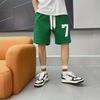 Men's Trendy Embroidered Basketball Shorts - Summer Loose Fit Casual Sports Shorts