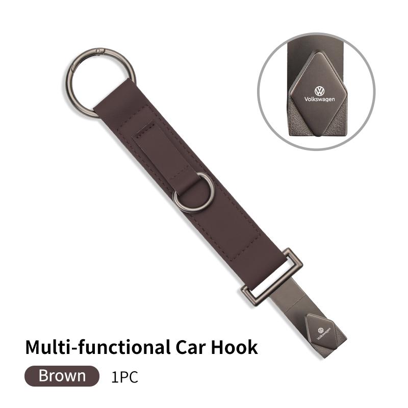 Car Storage Hook Long Headrest Hanger Seat Back Purse Bag Hook For Volkswagen VW Golf 4 5 6 7 Polo Jetta Sagitar Magotan Passat ze4