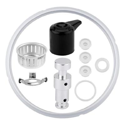 Comprehensive Pressure Cooker Accessory Set Dishwasher Safe Part Perfect for 8QT Featuring Anti Blockage Sealing Rings