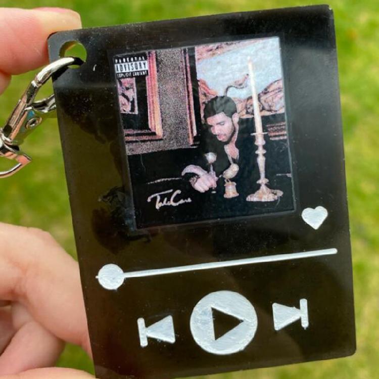 Handmade Jewelry Pendant for Key Chain Resin Casting Mold Handicrafts Necklace M