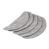 5 Pack of Replacement Mop Cloths Designed for Ultenic For T10 Lite Robot Vacuum Cleaner Quick Installation and Use