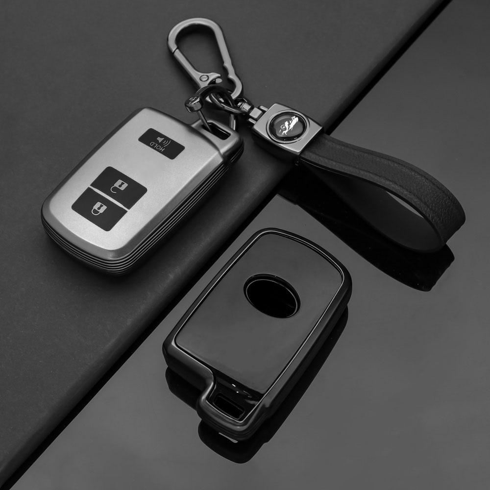 Neue TPU Auto Fernbedienung Schlüsselhülle Abdeckung Schale für Toyota Corolla Camry RAV4 Highlander Auris CHR Avalon Land Cruiser Geschützte Fob Tasche