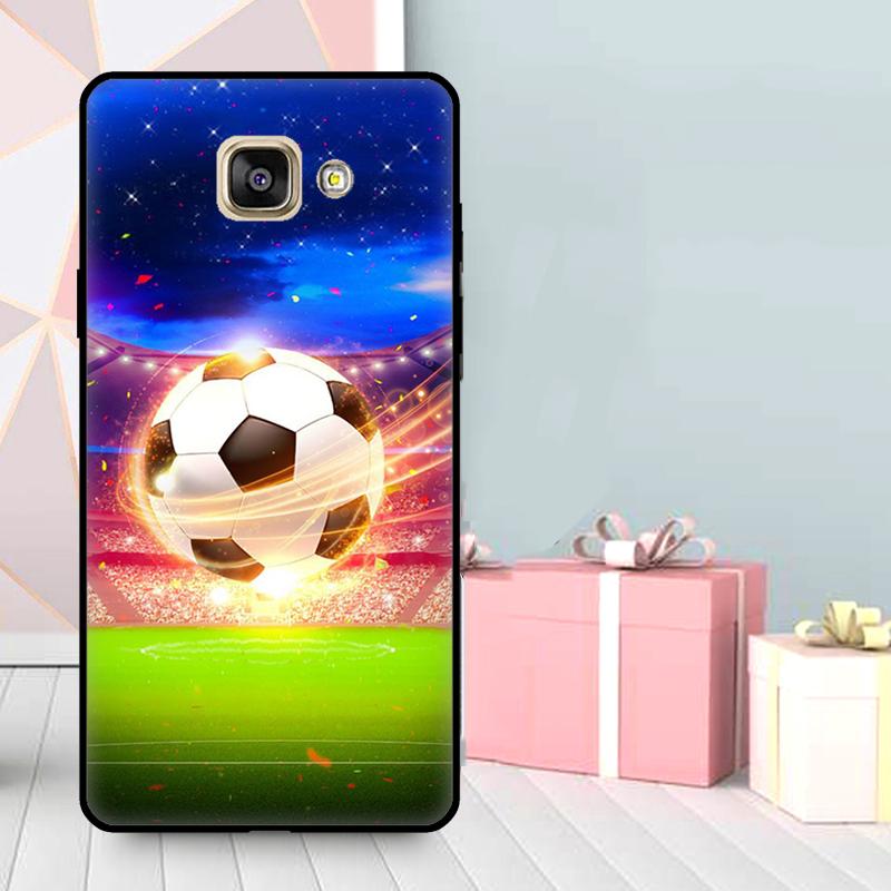 Custodia per Pallone da Calcio per Samsung Galaxy J3 J5 J7 J1 2016 A3 A5 2017 J4 J6 J8 A7 A9 A6 A8 Plus 2018 Cover