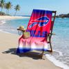 Bills Team Fashion Beach Towel: Ideal for Summer Adventures Soft, Absorbent and Quick Drying Suitable for Swimming and Bathing