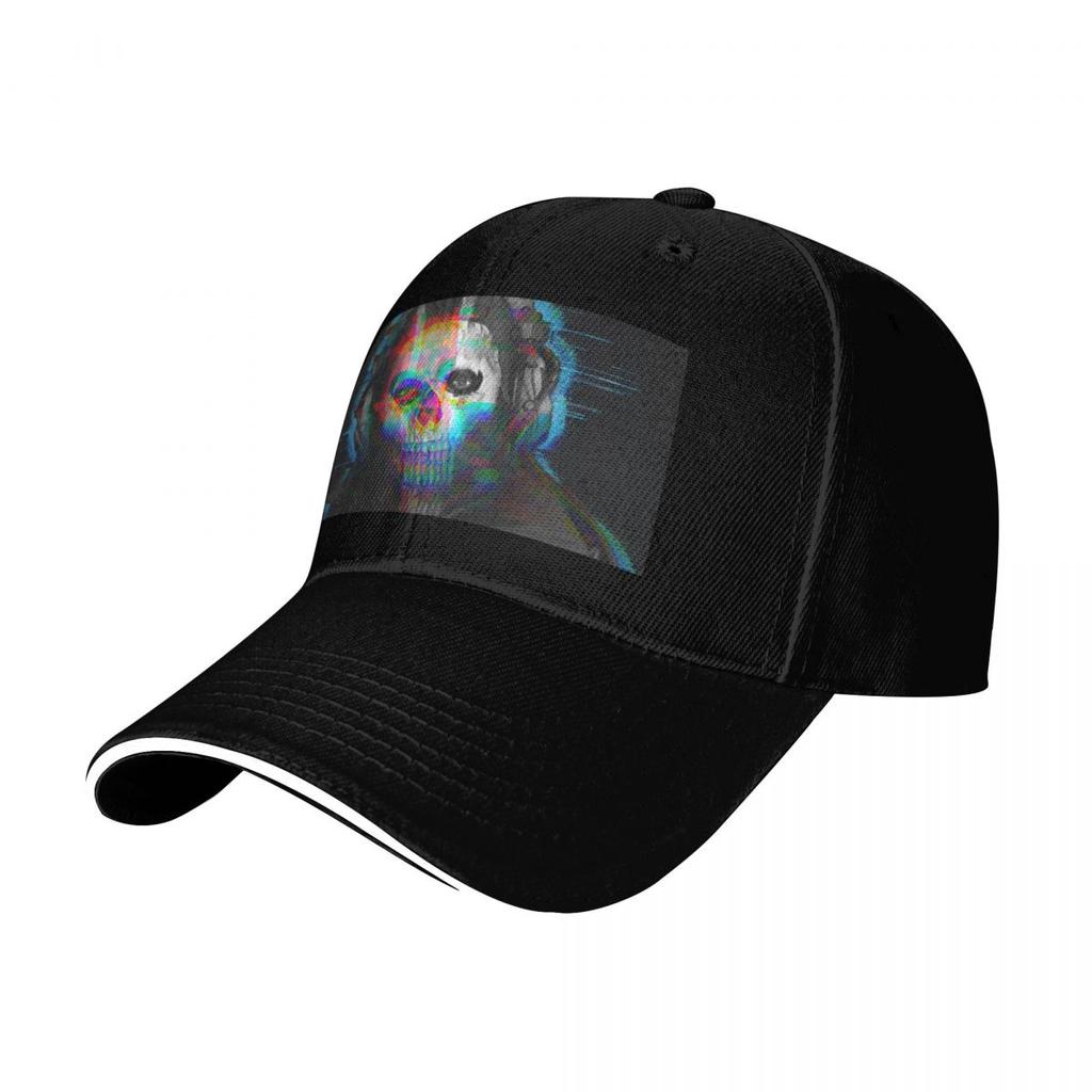 Ghost Glitch Baseball Cap Rugby Sailor Cap for Men Hat Man Luxury Kids  Womens Mens