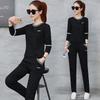 Sports Suit Women's Spring and Autumn Thin Casual Clothes Long-sleeved Trousers Suit Sweatshirt Two-piece Set
