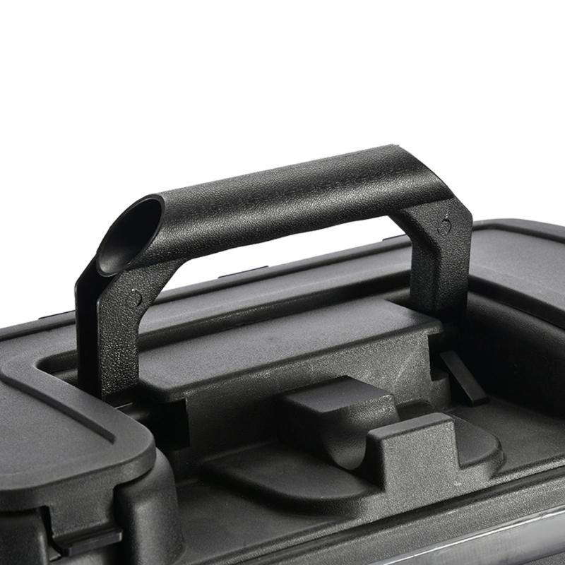 Waterproof Fishing Tackle Storage Box With Security Lock Heavy Duty Organizers For Outdoor Angling Tool And Equipment