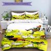 3pcs Duvet Cover Set (1*Duvet Cover + 2*Pillowcase, Without Core), Pettersson und Findus Print Bedding Set, Bedroom Decor, All‑Season, Birthday Gift