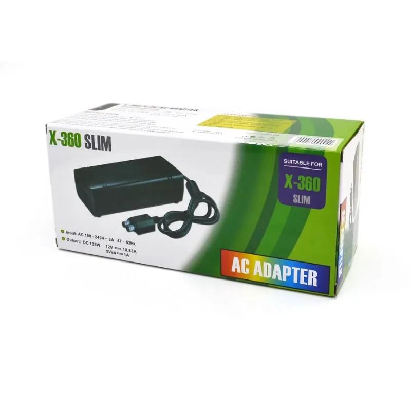 Für Xbox 360 Slim Konsole EU/US Stecker Netzteil 110-240V AC Adapter Ladegerät mit Kabel