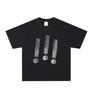 Mens Cotton Tshirt Mens And Womens Universal Allmatch Cotton Round Neck Y2k Retro Trend Pattern Printed Short Sleeve