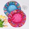 Children's Laser Elastic Sleeping Cap - Silk-Style Pull-On Bonnet