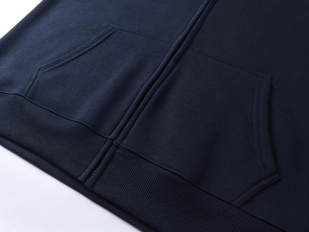 Carhartt Huvförsedd Fleece Cardigan med Dragkedja och 3D-logotypmönster
