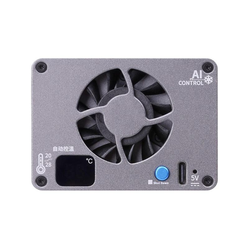 Professional Camera Radiator Cooling Fan for A7M4 ZVE1 A6700 A7C2 ZV-E10 ZV1 A7C R5 70D Camera Temperature Control