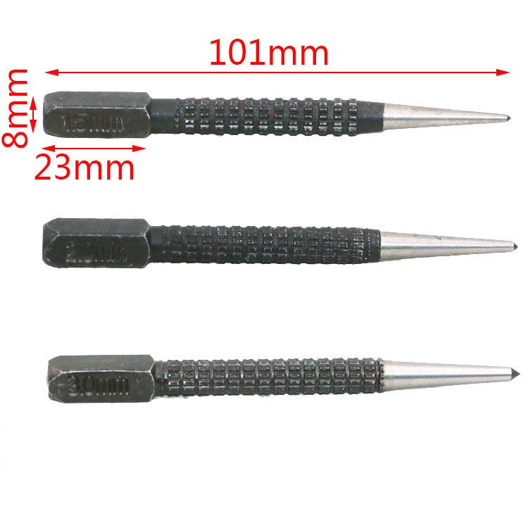 Auto Center Punch Drill & Glass Breaker with Grip