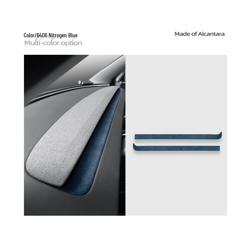 

Tesla Model Y Обновление Отделка Алькантарой Приборной Панели