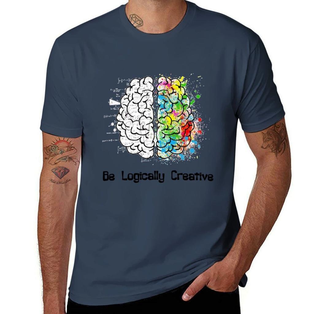 Be Logically Creative T-Shirt man t shirt graphic mens graphic t shirts T-Shirt
