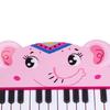 Piano Keyboard for Kids Cartoon 22 Keys Early Educational Animal Toddler Electronic Piano Toys Elephant Style