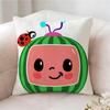 C-cocomelon Cartoon Pillow Case Pillowcase, Double-sided Printed, Sofa Cushion, Bedroom Headboard Pillow
