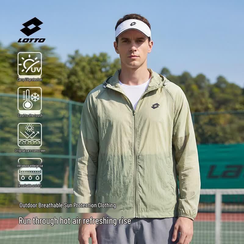 Lotto Unisex Summer UV Protection Sun Jacket 2XL