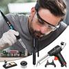 Professional External Heating Tin Soldering Iron Set Includes AntiSlip Base Thermal Shield For Electronics Repair