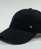 DOLIGRAM Basic Cat Rivet Washed Cap Black