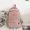 High Capacity Waterproof College Backpack Women Laptop School Bags Travel Book Bag