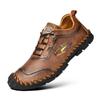 Outdoor Men's Leather Shoes Trend Wild England Korean Handmade Cross-border Men's Shoes High-quality High-quality Handmade Moccasins