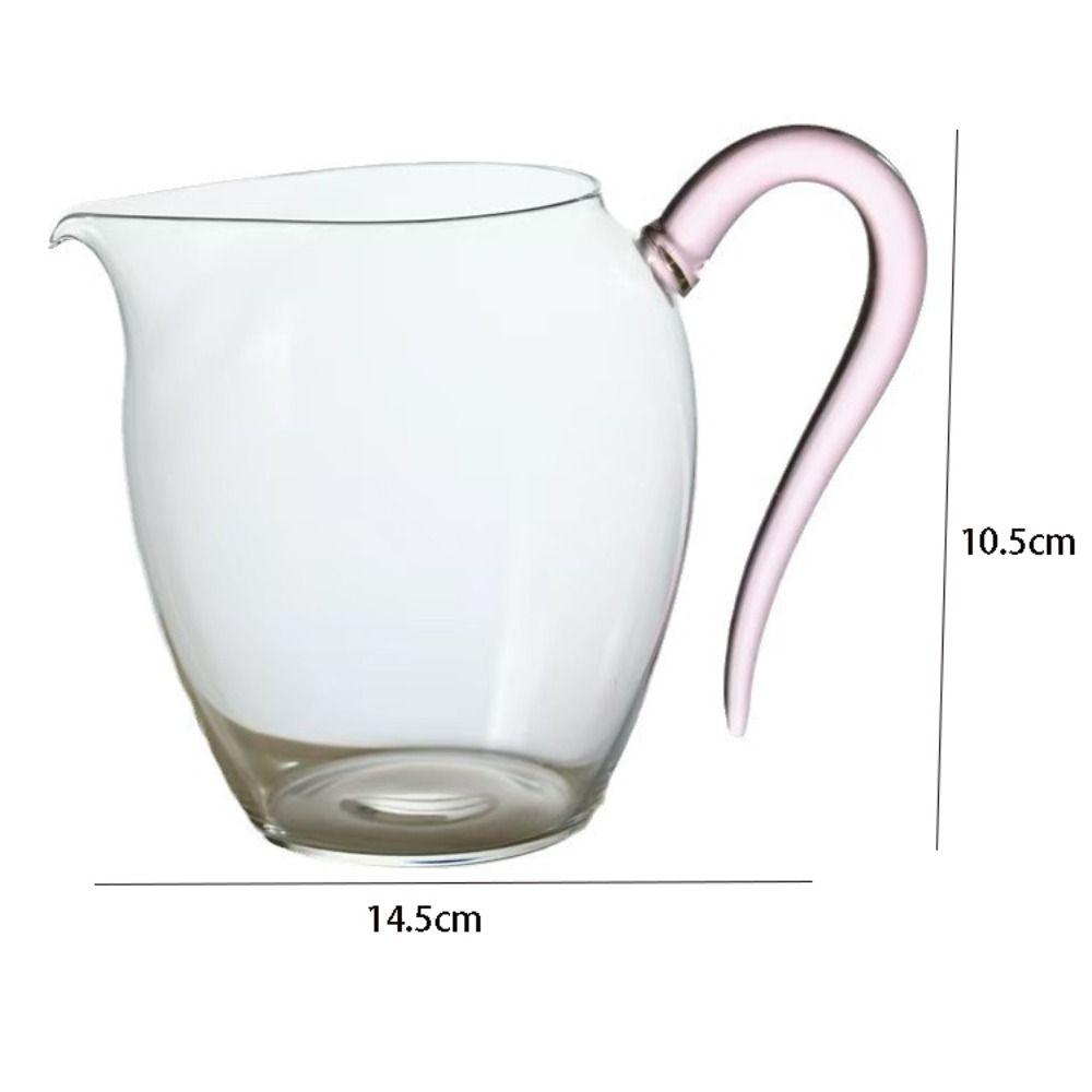 Large Glass Fair Cup Thickened Tea Dispenser Multi-purpose Tea Cup  Office